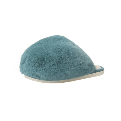 Ladies' Indoor Plush Warm Cotton Slippers for Autumn/Winter