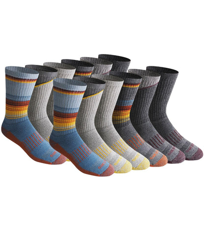 Dickies Men's Dri-tech Original Moisture Control Crew Socks, Available in M-xxl (6, 12, 18 Pairs)